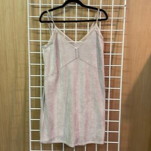 Sugar+Lips spaghetti string dress with lace in front.NWT size medium